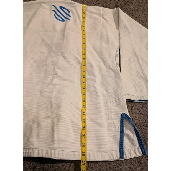 Sanabul Essential BJJ Jiu Jitsu Gi White Adult Size A0 MMA - Picture 7 of 7